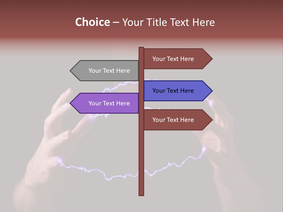 Scientist Effort Arc PowerPoint Template
