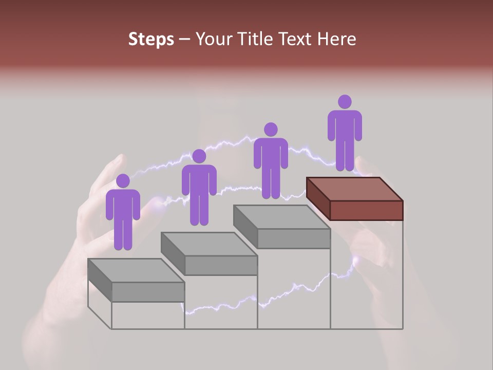 Scientist Effort Arc PowerPoint Template
