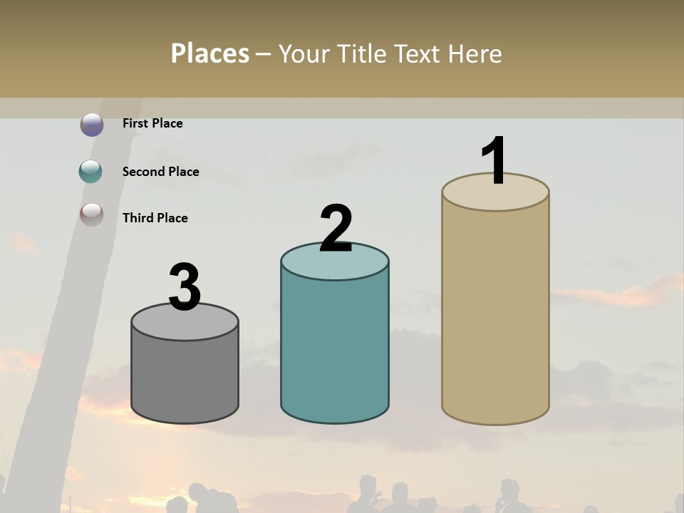 Women Tropical Men PowerPoint Template