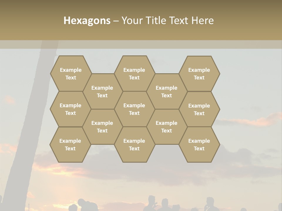 Women Tropical Men PowerPoint Template