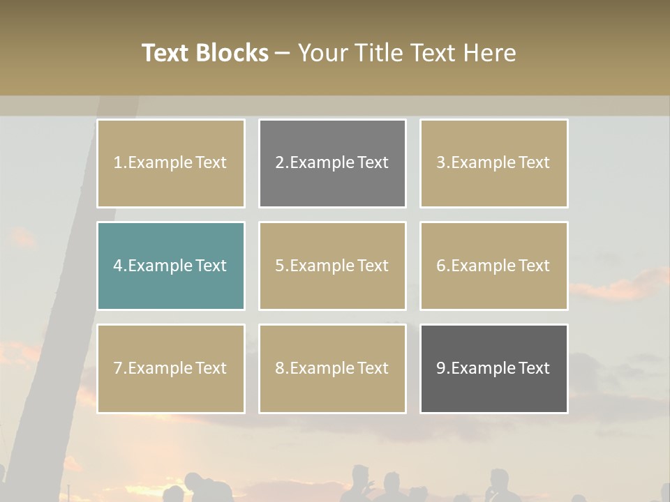 Women Tropical Men PowerPoint Template