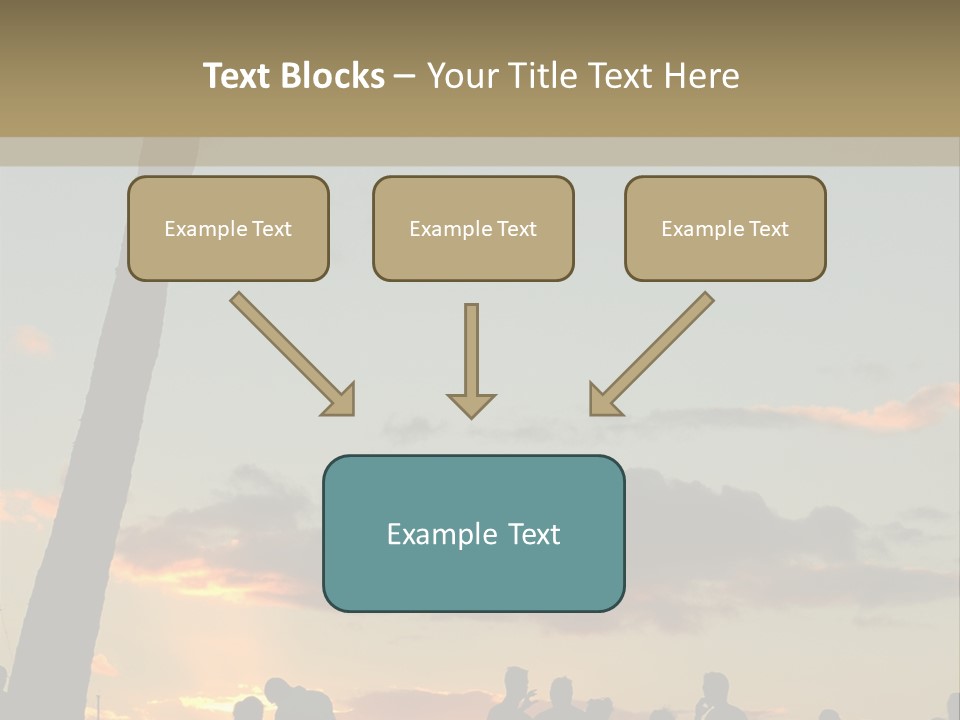 Women Tropical Men PowerPoint Template