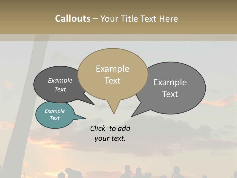 Women Tropical Men PowerPoint Template