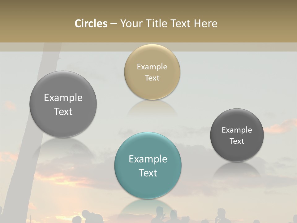 Women Tropical Men PowerPoint Template