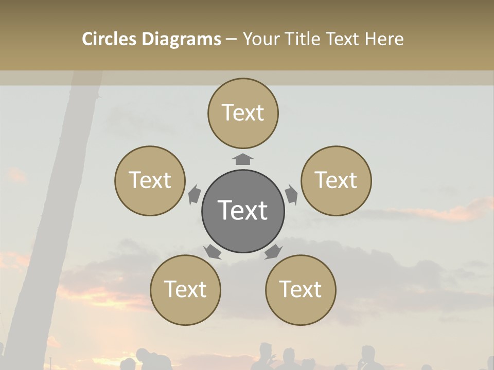 Women Tropical Men PowerPoint Template