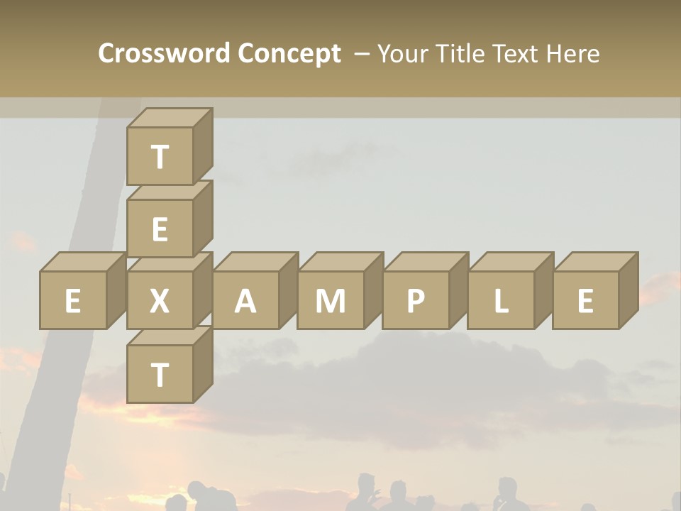 Women Tropical Men PowerPoint Template