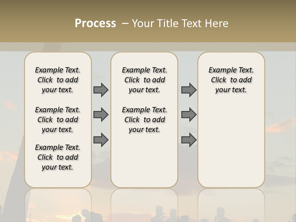 Women Tropical Men PowerPoint Template