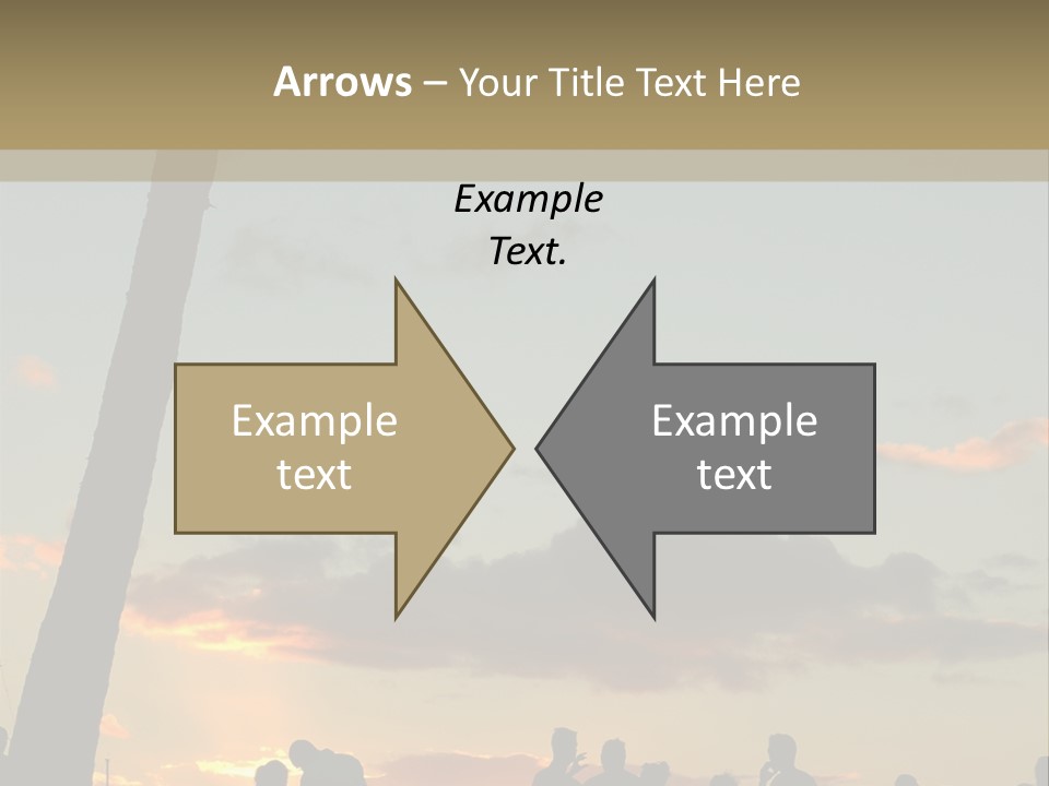 Women Tropical Men PowerPoint Template