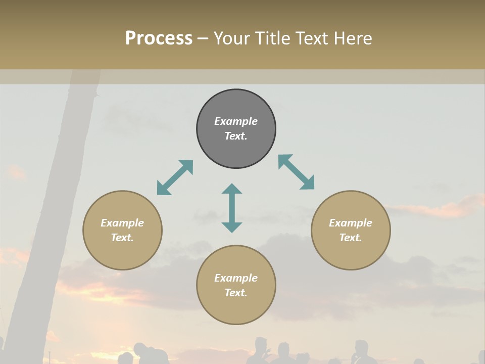Women Tropical Men PowerPoint Template