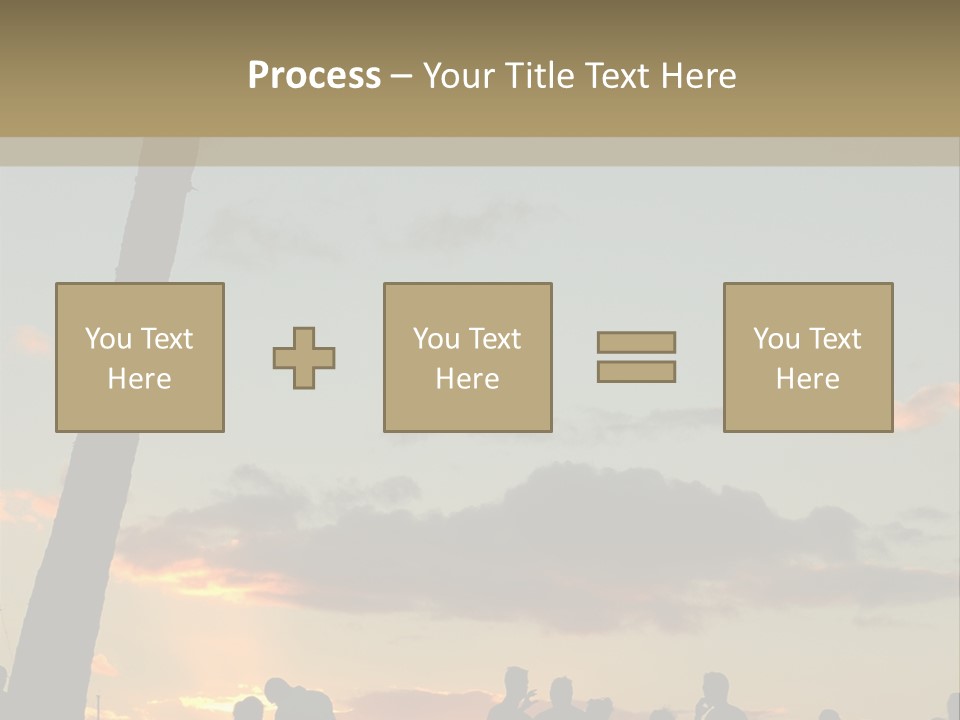 Women Tropical Men PowerPoint Template