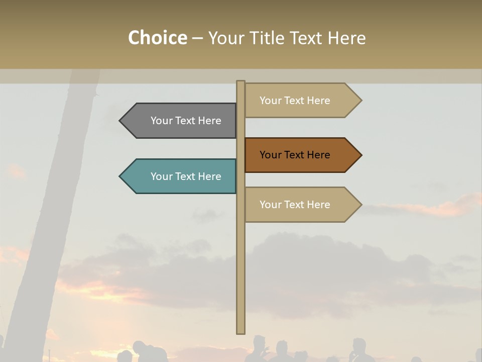 Women Tropical Men PowerPoint Template