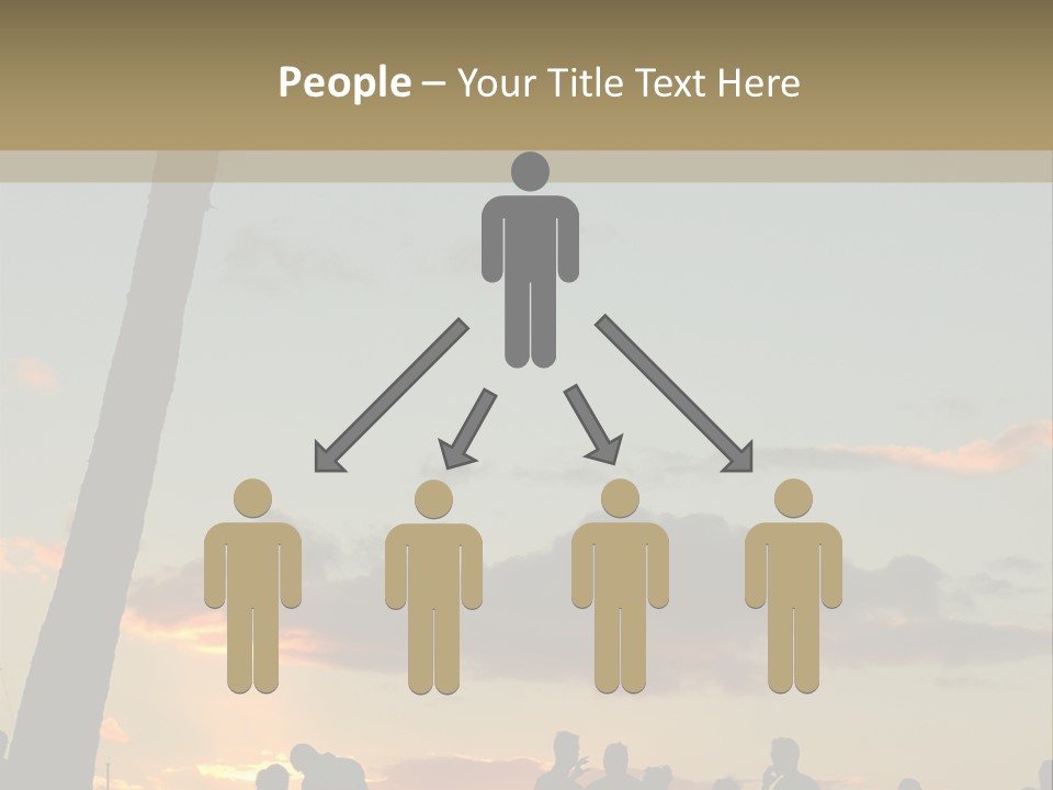 Women Tropical Men PowerPoint Template