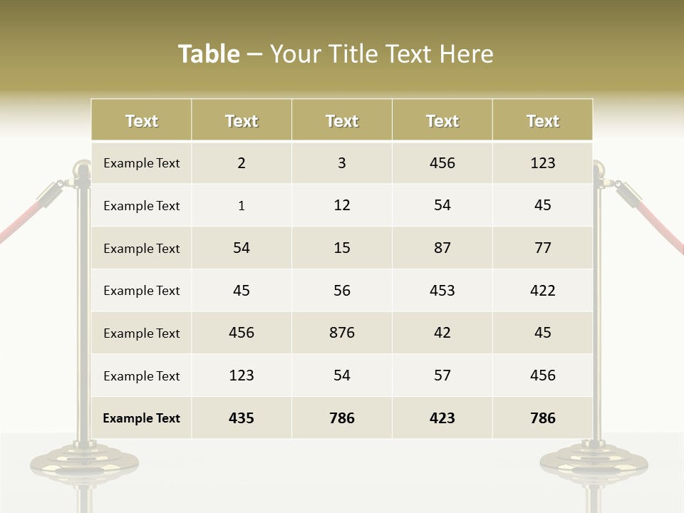 View Festival Exclusive PowerPoint Template