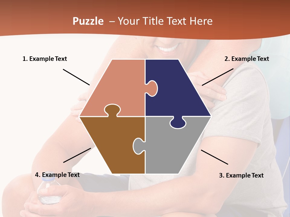 Portrait Exercitation Shape PowerPoint Template