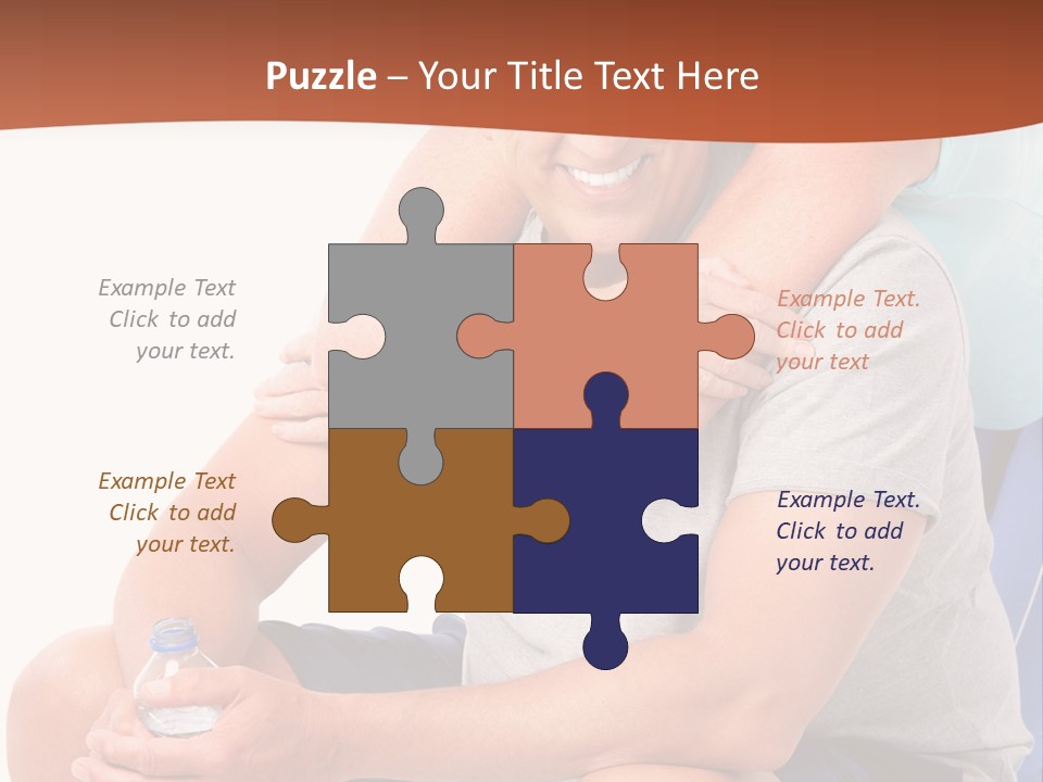 Portrait Exercitation Shape PowerPoint Template