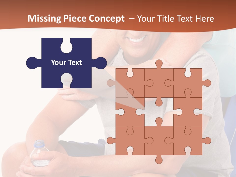 Portrait Exercitation Shape PowerPoint Template