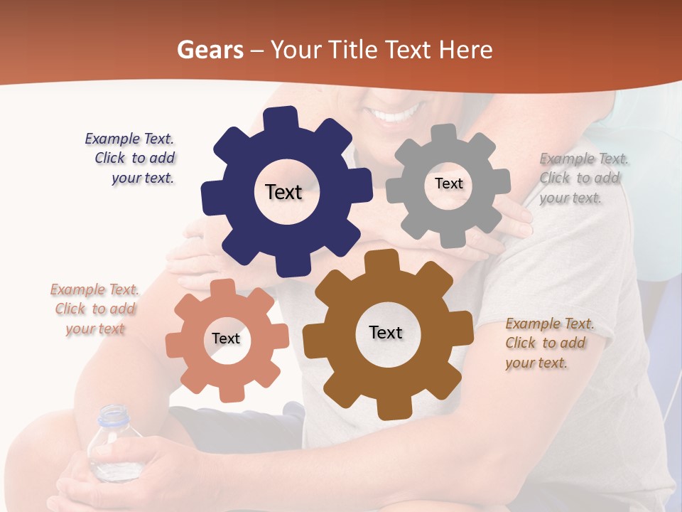 Portrait Exercitation Shape PowerPoint Template