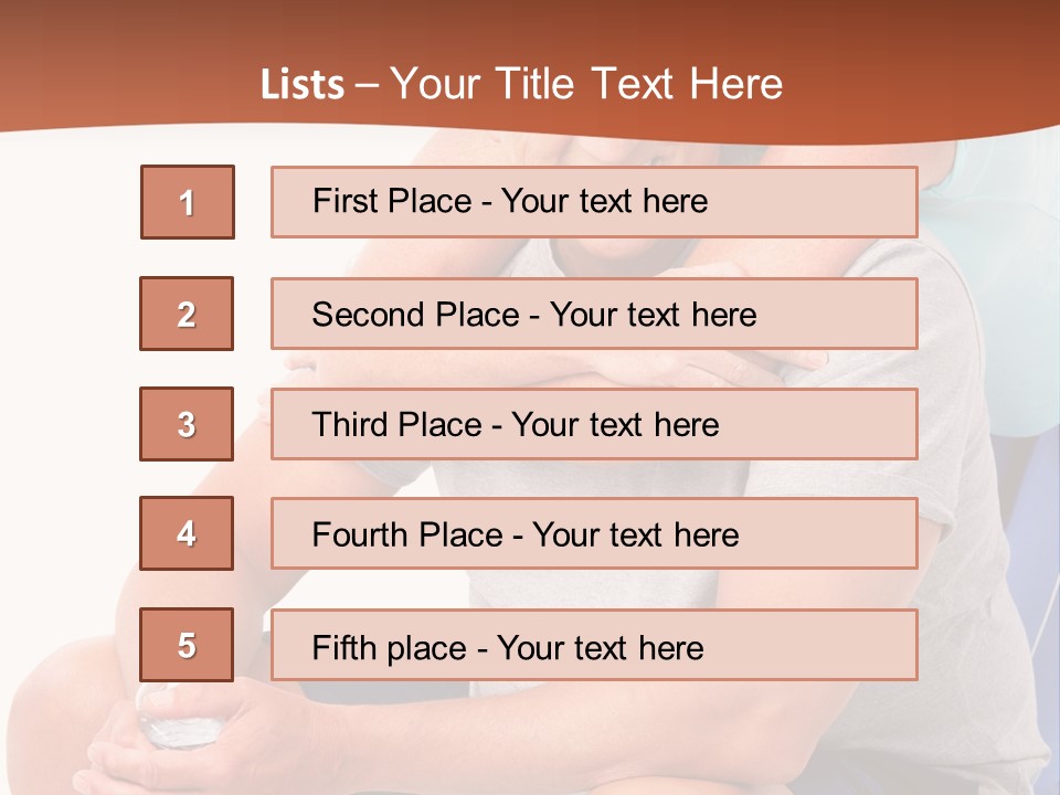 Portrait Exercitation Shape PowerPoint Template