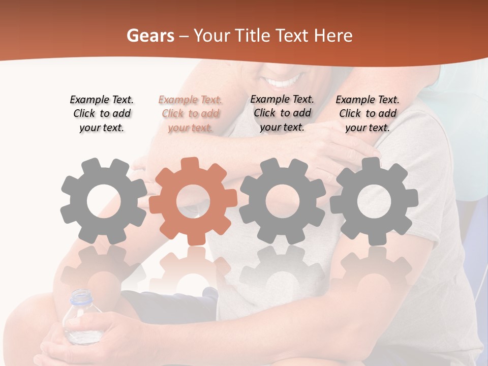 Portrait Exercitation Shape PowerPoint Template