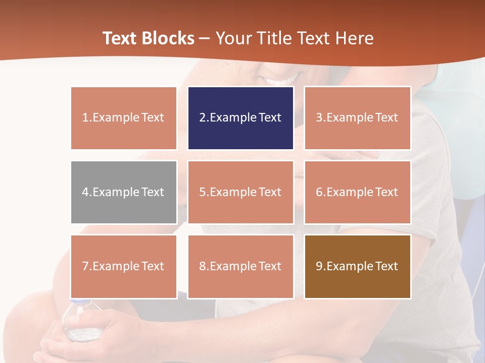 Portrait Exercitation Shape PowerPoint Template