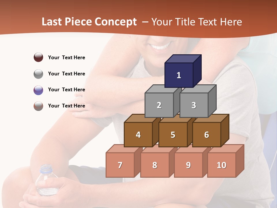 Portrait Exercitation Shape PowerPoint Template