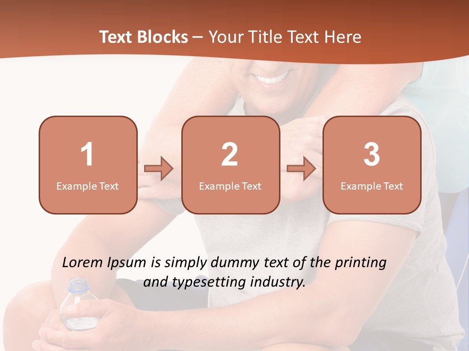 Portrait Exercitation Shape PowerPoint Template