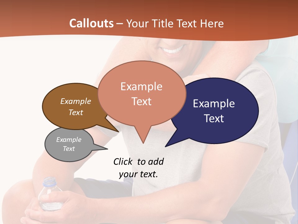 Portrait Exercitation Shape PowerPoint Template