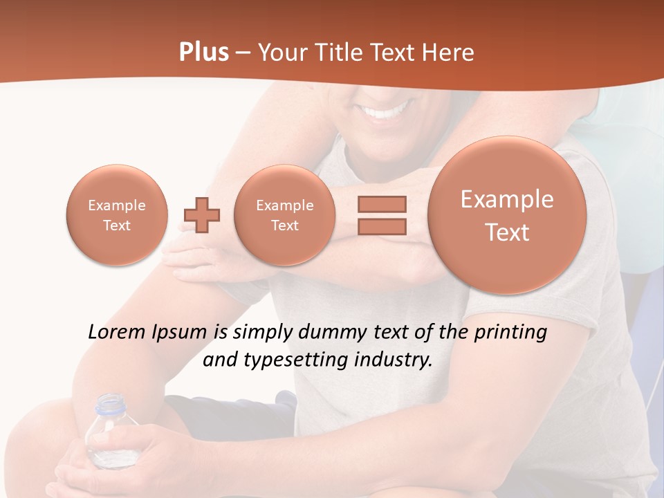 Portrait Exercitation Shape PowerPoint Template