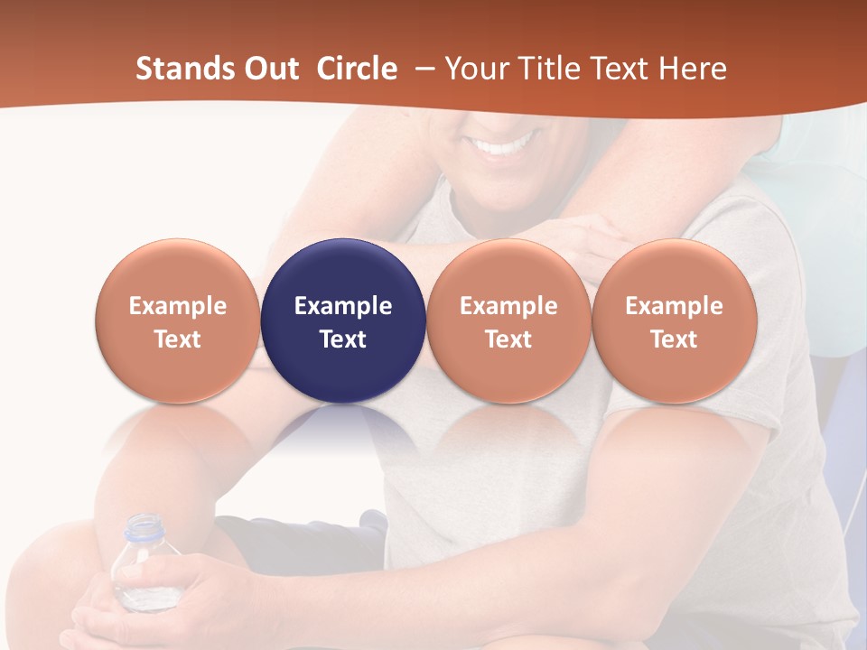 Portrait Exercitation Shape PowerPoint Template