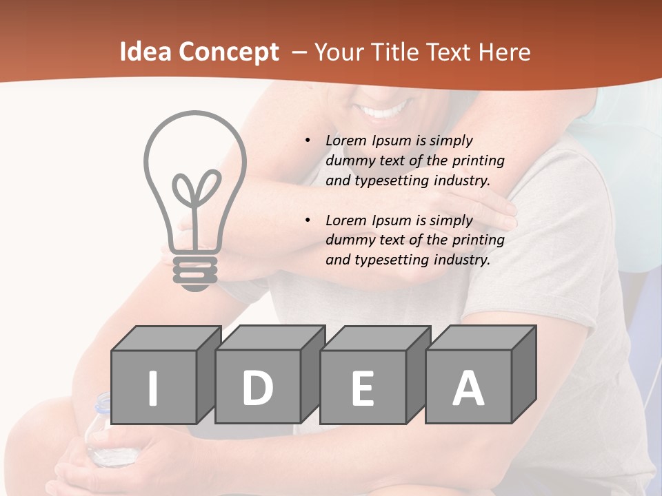 Portrait Exercitation Shape PowerPoint Template