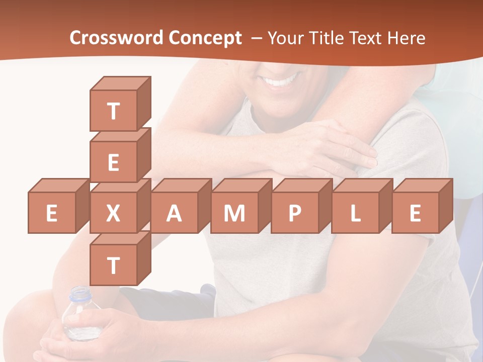 Portrait Exercitation Shape PowerPoint Template