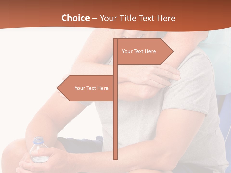 Portrait Exercitation Shape PowerPoint Template