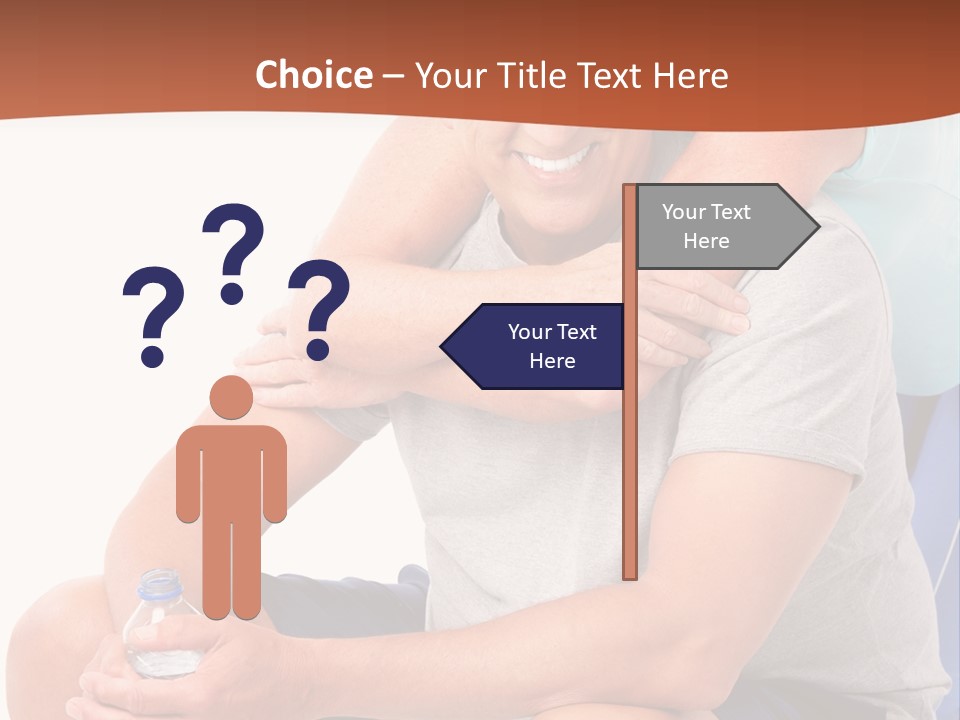Portrait Exercitation Shape PowerPoint Template