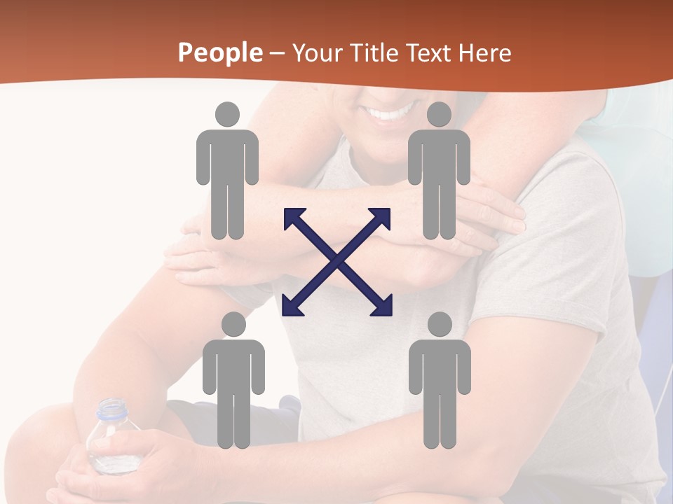 Portrait Exercitation Shape PowerPoint Template