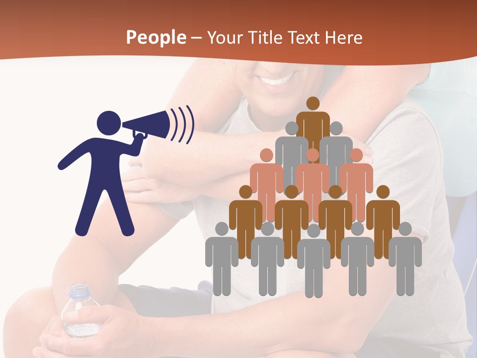 Portrait Exercitation Shape PowerPoint Template