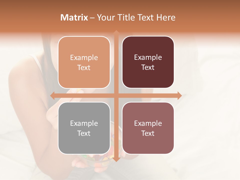 Top Candy Female PowerPoint Template