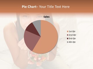 Top Candy Female PowerPoint Template