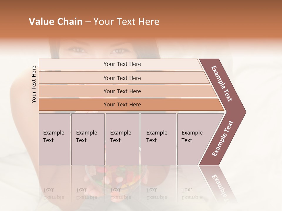 Top Candy Female PowerPoint Template