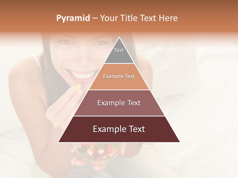 Top Candy Female PowerPoint Template
