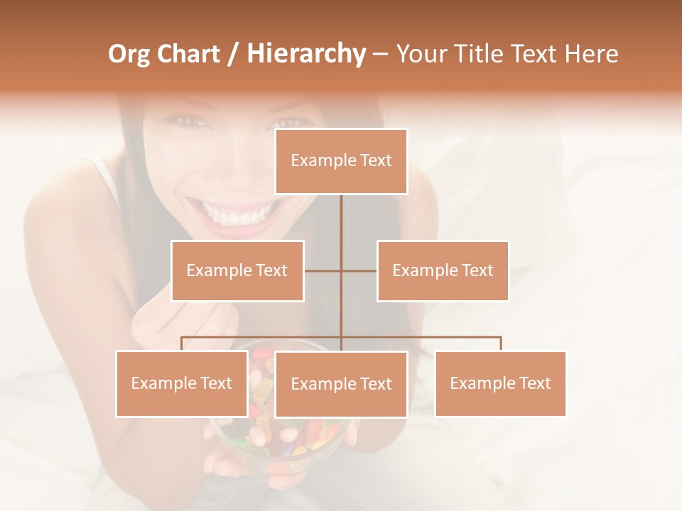 Top Candy Female PowerPoint Template