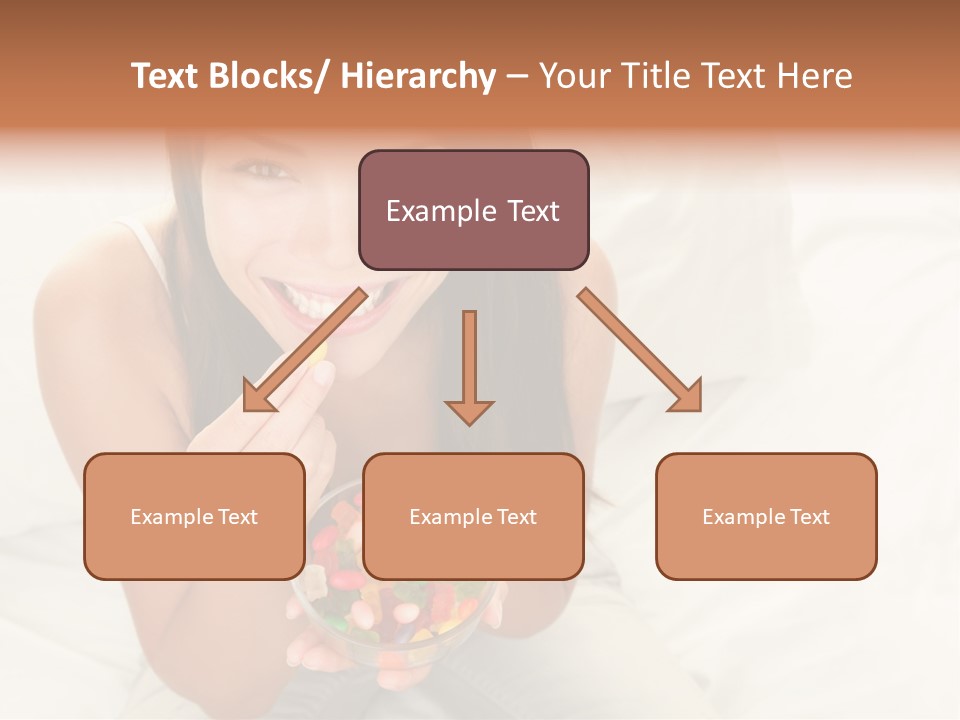 Top Candy Female PowerPoint Template