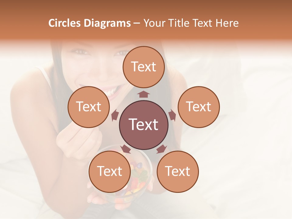 Top Candy Female PowerPoint Template