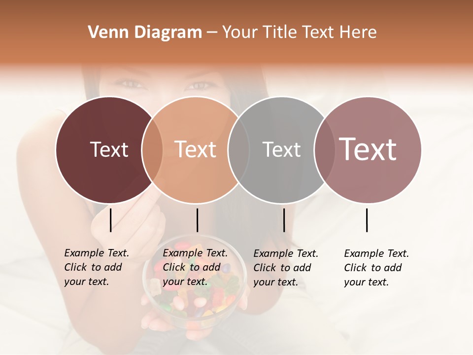 Top Candy Female PowerPoint Template