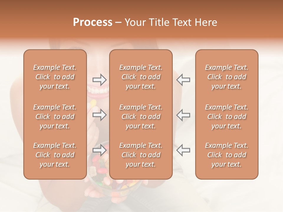 Top Candy Female PowerPoint Template