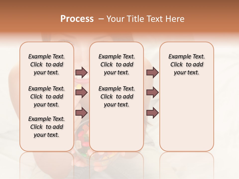 Top Candy Female PowerPoint Template