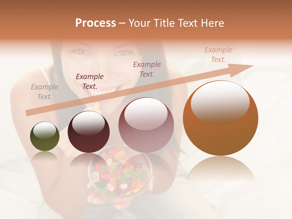 Top Candy Female PowerPoint Template