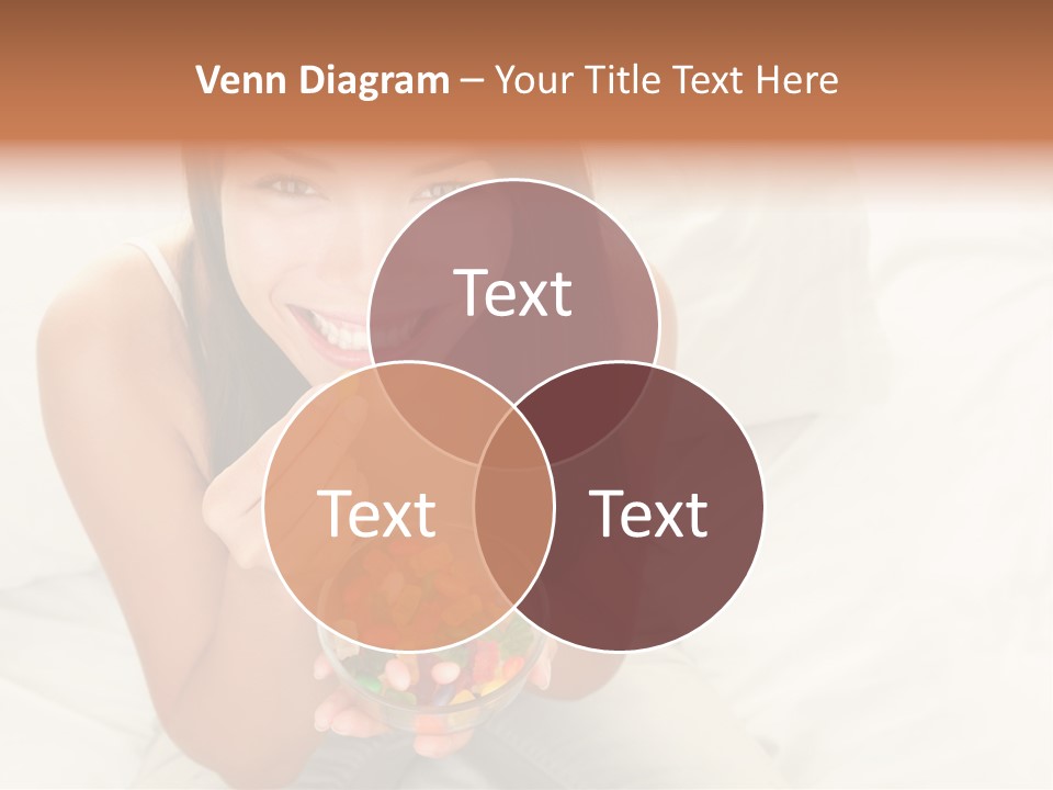Top Candy Female PowerPoint Template