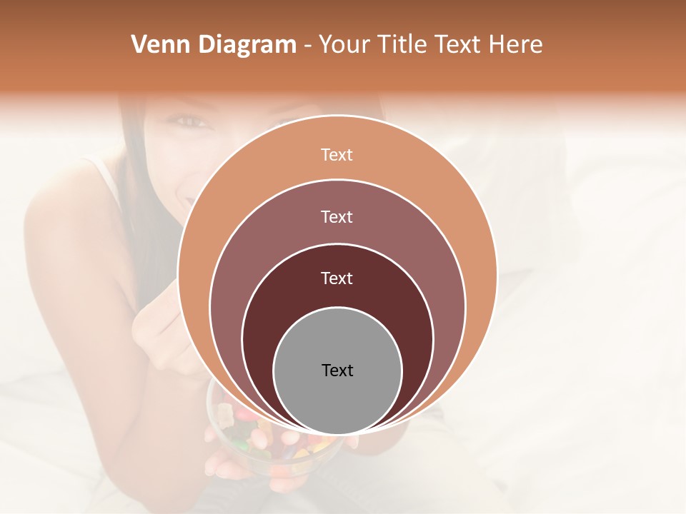 Top Candy Female PowerPoint Template