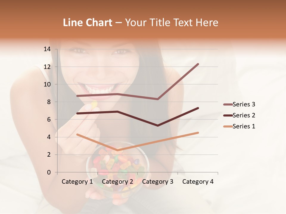 Top Candy Female PowerPoint Template