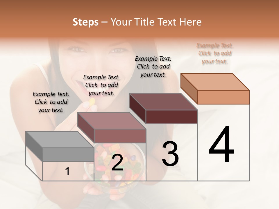 Top Candy Female PowerPoint Template